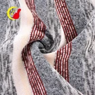 High quality knitted nylon merino wool recycled polar fleece fabric