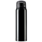 Black 12 Ounce Thermos Stainless Steel Car Water Coffee Bottle Vacuum Flasks