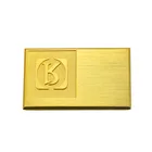 Metal Label Logo Sticker Aluminum Nameplate
