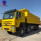 New 8x4 12 wheel 50ton Hydraulic dump truck capacity