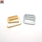china Factory Wholesale Custom High quality metal G hook adjustable slide buckles bag hook 38mm