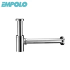Watermark Brass Sink Siphon Bottle Trap Basin Waste Fitting Chromed Plated Bottle Trap