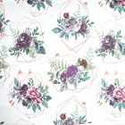 Custom Digital Printing Cotton French Terry Soft Cotton Fabric For Dress