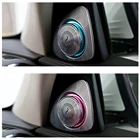 Light Car Interior 64 Colors Led Ambient Light 3D Rotary Tweeter Speaker For Mercedes- W213 E Calss E200L E300L W213
