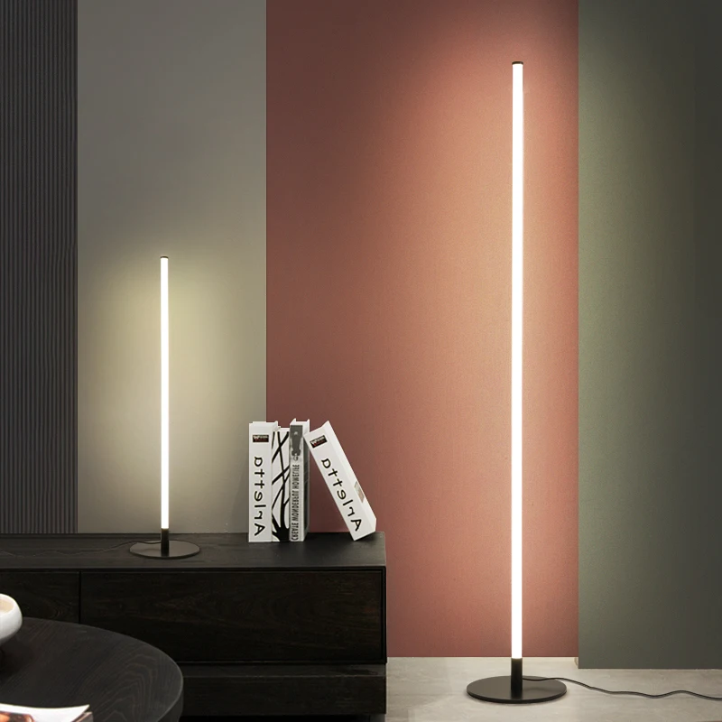 Factory price 360 degree luminous slim acrylicstraight LED linear tube for living room bedroom table light