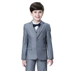 Nimble Baby Boutique Wholesale Long Sleeve Clothing Wear Kid Garment Body Fancy Sets Formal Boy Suit