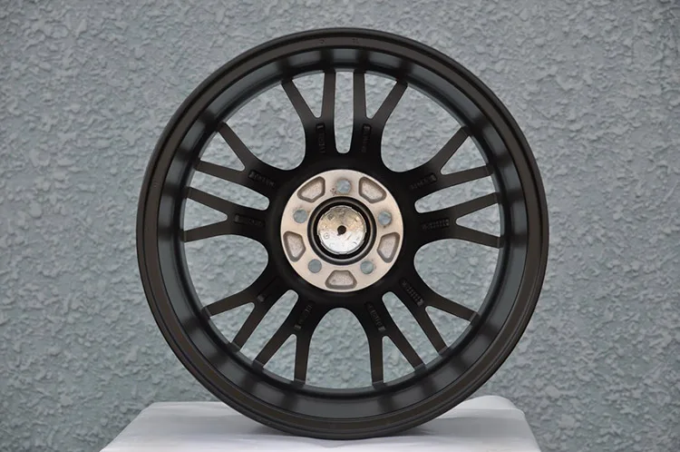 Factory directly provide 16 inch 32 38 ET black casting alloy wheels for car