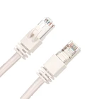 White pvc jacket with rj45 connector 24wag cat5e 3m sftp assembly patch cable