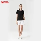 Competitive price yarn dyed polo shirt summer women clothing t-shirt