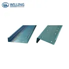 Chinese cheap cold rolled galvanised c shape steel purlin