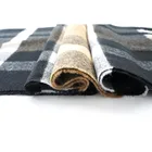 2019 Women's Plaids Grid Printed Twill Silk Square Scarf