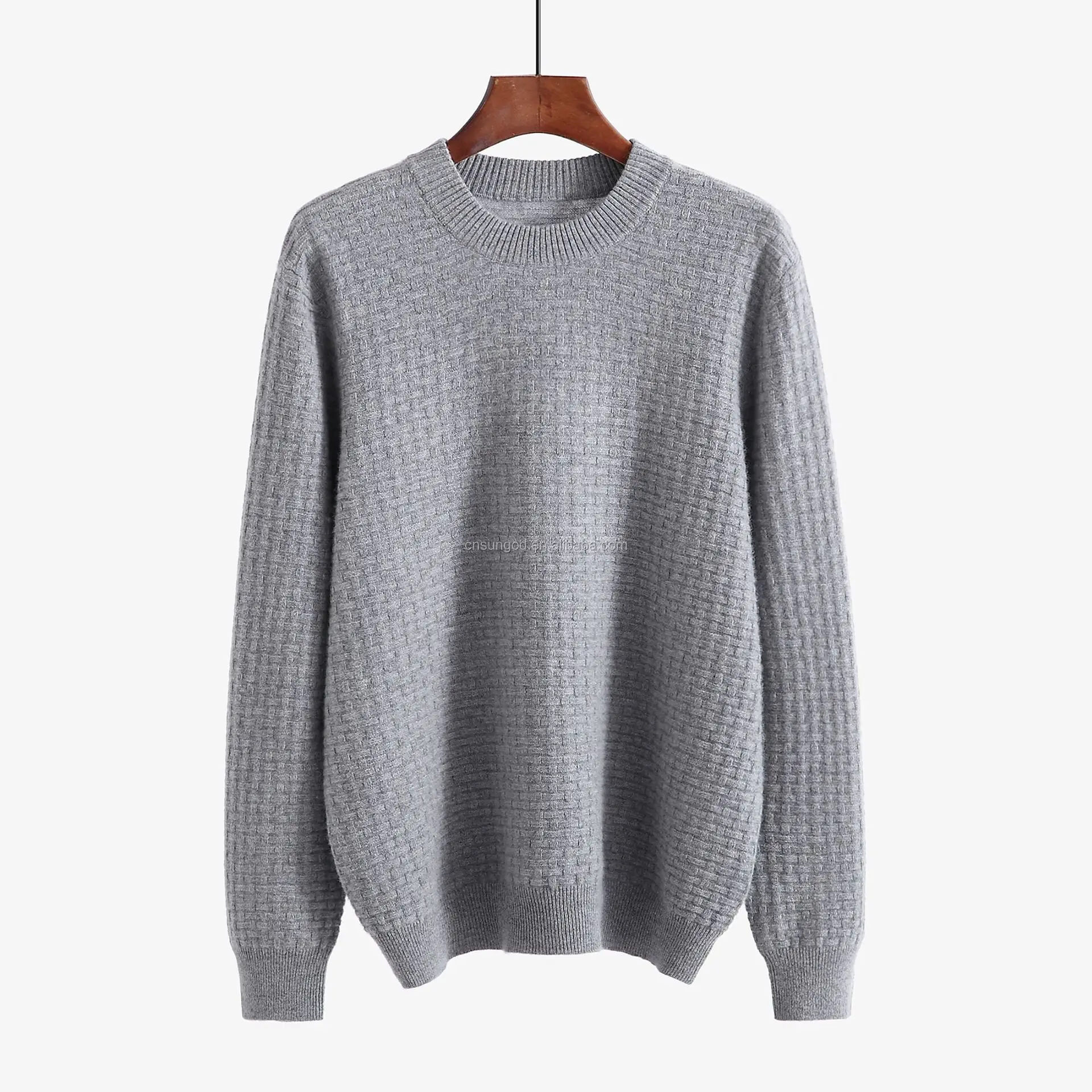 pure cashmere men pullover computer knitted men cashmere sweater
