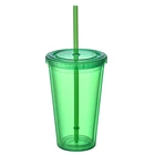 Tumbler Tumbler Double Wall 16oz Straw Custom Printing 2020 Plastic Tumbler With Lid