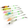 Amazon Realistic Artificial Soft 8cm 5.4g Shrimp Lure Hook with Leader Cord Trace Luminous Predator Fishing Baits