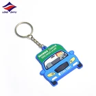 Longzhiyu 13 years hard pvc keychain supplier custom made rubber keychains promotional handmade pvc keychains