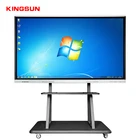 1 School 65 Inch Infrared All Ine 1 Pc Industrial Touch Screen Portable Interactive Whiteboard For School Teaching