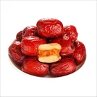 100% Natural Organic Dried Red Dates Fruit can make with walnut kernel as snack