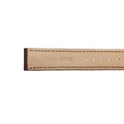 Brown Strap Leather Black Brown 12-24mm Shark Skin Watch Strap With Genuine Leather Strap