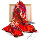 Scarf Scarf Scarves Silk Jacquard Scarf Solid Woman Scarf Luxury Silk China Seidenschal Pure Silk
