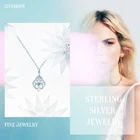 Jewelry Pendant 925 Sterling Jewelry Custom Personalized Letter Pendant Pure Silver Geometric Micro Inlay Necklaces