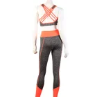 Bra Suit Gym Bodybuilding Hot Sexy Women Sport Bra Sport Suit Yoga Set