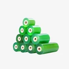 China Factory price green color electric wire pvc wrap film