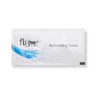 Custom Print Scented Hand Single Pack Mini Individu Wrapped Airline Clean Wet Tissue Wipe for Kfc Restaurant