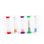 Logo Customization Sand Glass Timers New Fashion Type Plastic Sand Timer Personalized Custom Glass Hour for Gifts