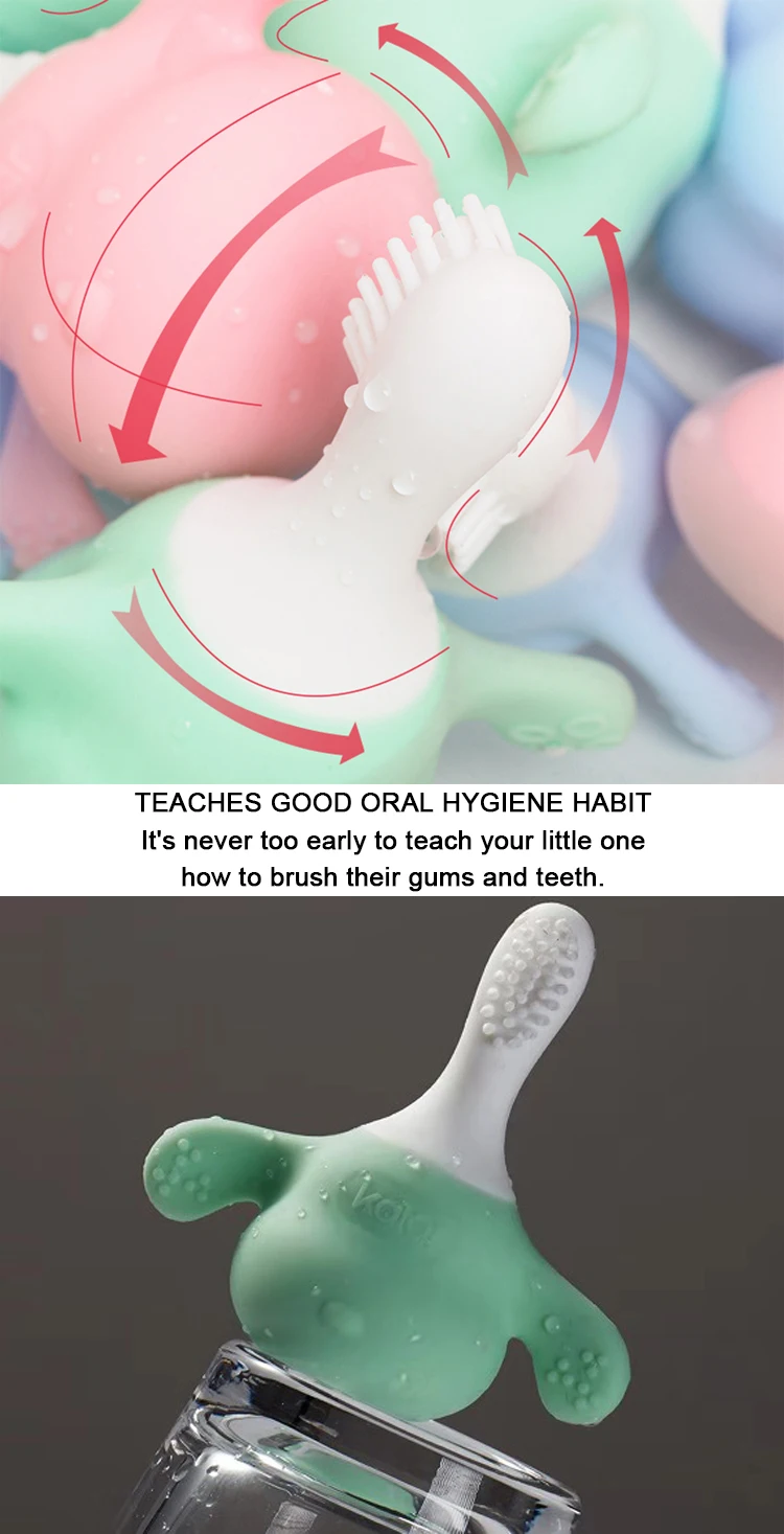 Durable Silicone Cooling Baby Teether