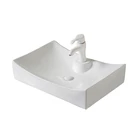 Special Design Tabletop Basin White Color Face Washing Basin A038