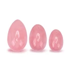 Quartz Crystal Wholesale Healing Drilled Rock Quartz Crystal Yoni Eggs