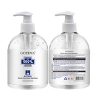Custom private labels 1L 70% 75% 80% ethanol alcohol hand sanitiser gel antibacterial desinfection hand wash liquid sanitizer