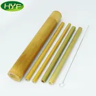 New Product Ideas 2019 Cup Straw Holder Bamboo Straw Drinks Bamboo Cup Straw Holder