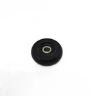 Customize plastic nylon roller pulley wheel with ball bearing