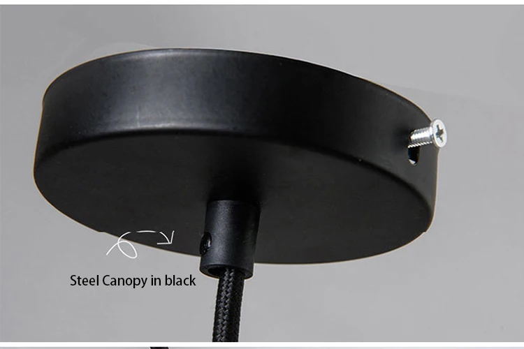 Cement industrial loft concrete chandelier bar modern pendant light