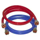 UPC approved Washing machine hose stainless steel braided hose with red and blue wires