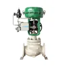 Pneumatic actuated liquid gas air differential pressure control valve