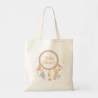 High Quality Handle Style Plain Printing Cotton Tote Bag Dreamcatcher School Canvas Bag