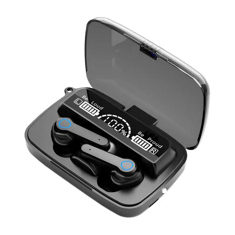 New M19 Wireless Headphones 5.0 TWS F9 Headset HIFI Mini In-ear Earbuds iOS Android Sports Earphone with 2000mAh Battery
New M19 Wireless Headphones 5.0 TWS F9 Headset HIFI Mini In-ear Earbuds iOS Android Sports Earphone with 2000mAh Battery