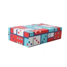 New Design Beautiful Color Cardboard Playing Cards Box