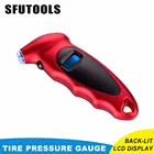 150 PSI 4 Settings Digital Tire Gauges For Car Truck Bicycle with Backlit LCD and Non-Slip Grip Tyre Pressure Gauge
