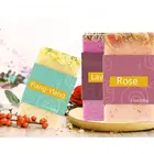 Rose Lavender Luxury Organic Custom Private Label Gifts Set Flower Bath Handmade Soap