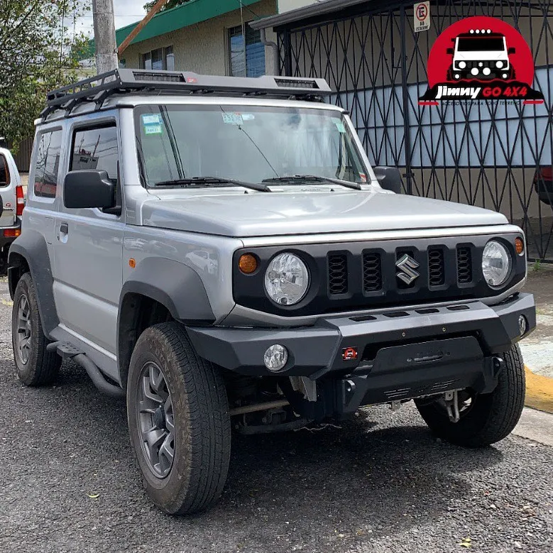 Jimny Sierra Jb74 Front Bumper Steel With Winch Mount Front Bumper For