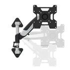 Aluminum Gas Spring 360 Degree swivel 15-43 inch lcd tv counterbalance flexible arm wall mount bracket