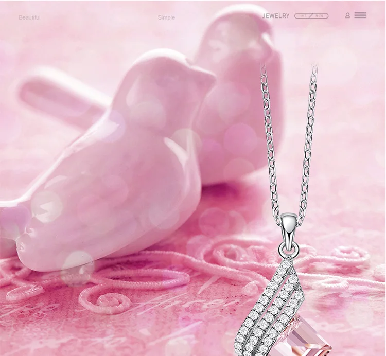 Fashion Jewelry Women Custom Design Necklace Pendant