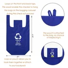 Bag Recycle From Shopping Bag RPET Foldable Shopping Bag Grocery Bag Recycle From Plastic Bottle