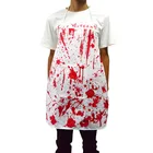 Halloween Bar Party Performance Creative Bloody Scary Butchers Apron Bloody Apron Terrorist Bloody Apron