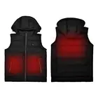 USB Safety Power Supply Men Heated Winter Warm Vests