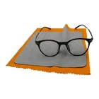 one color logo printing microfiber cleaning cloth