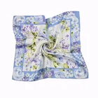Factory Custom Silk Satin Scarf Print Cheap Polyester Scarf
